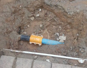 叶集水管漏水检测的情况